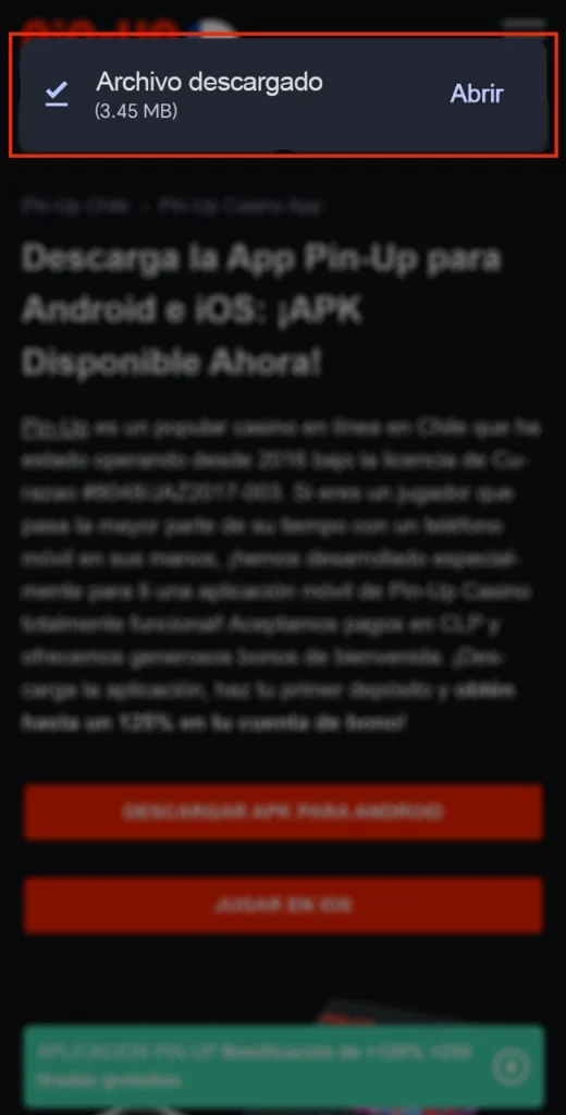 aplicacion como abre el apk